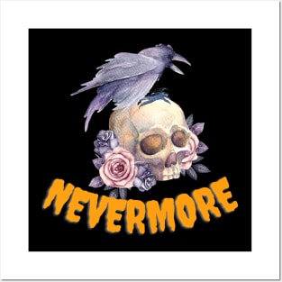 POE NEVERMORE DESIGN Posters and Art